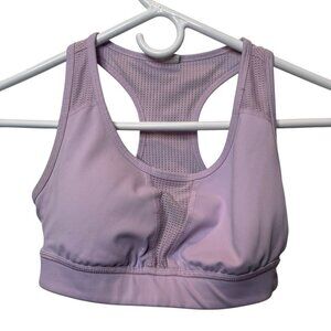 Fila Lavender Mesh Back Sports Bra | Size Small